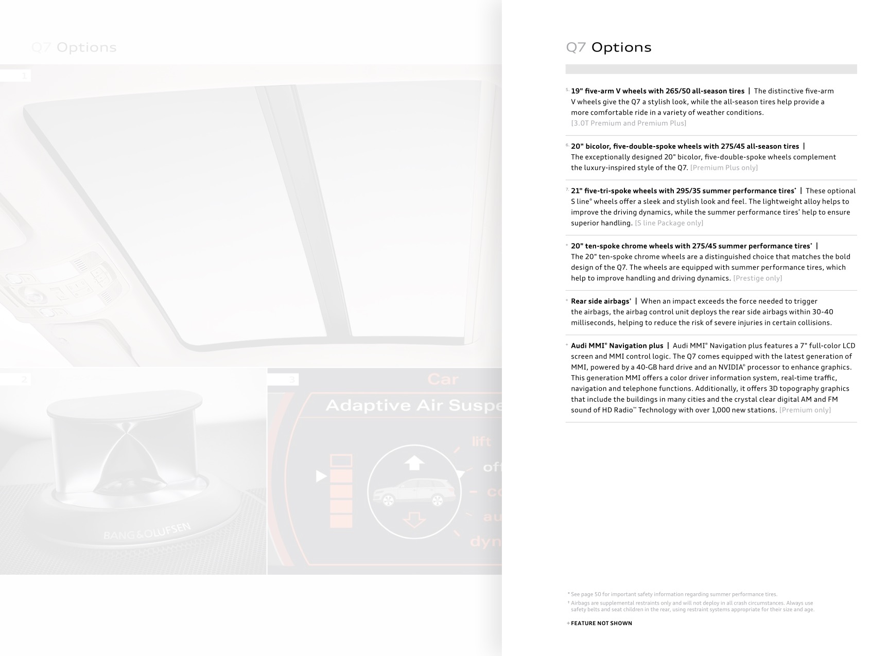 2011 Audi Q7 Brochure Page 20